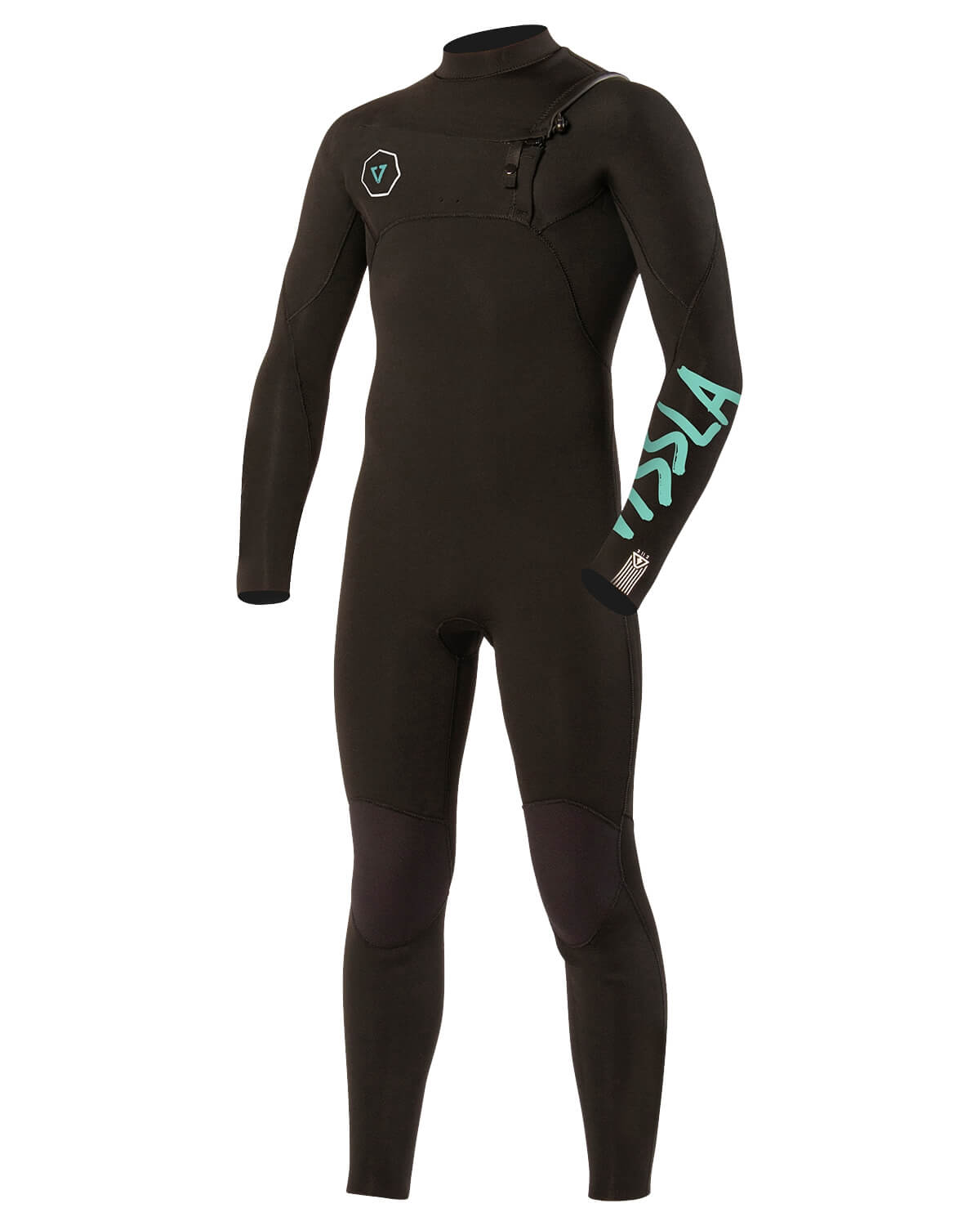 3/2mm Boy's Vissla 7 SEAS C/Z Fullsuit | Wetsuit Wearhouse