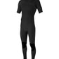 2mm Men's O'Neill HYPERFREAK S/S Chest Zip Fullsuit