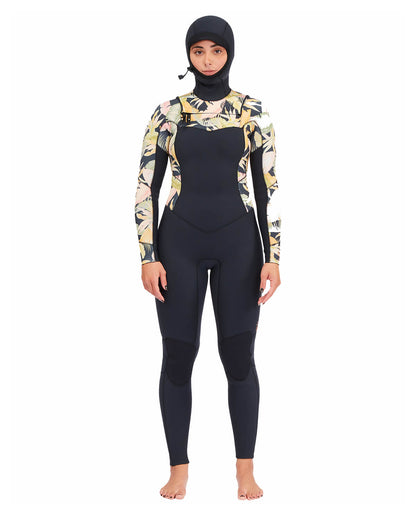 4/3mm Women's Billabong SALTY DAYZ Hooded Fullsuit