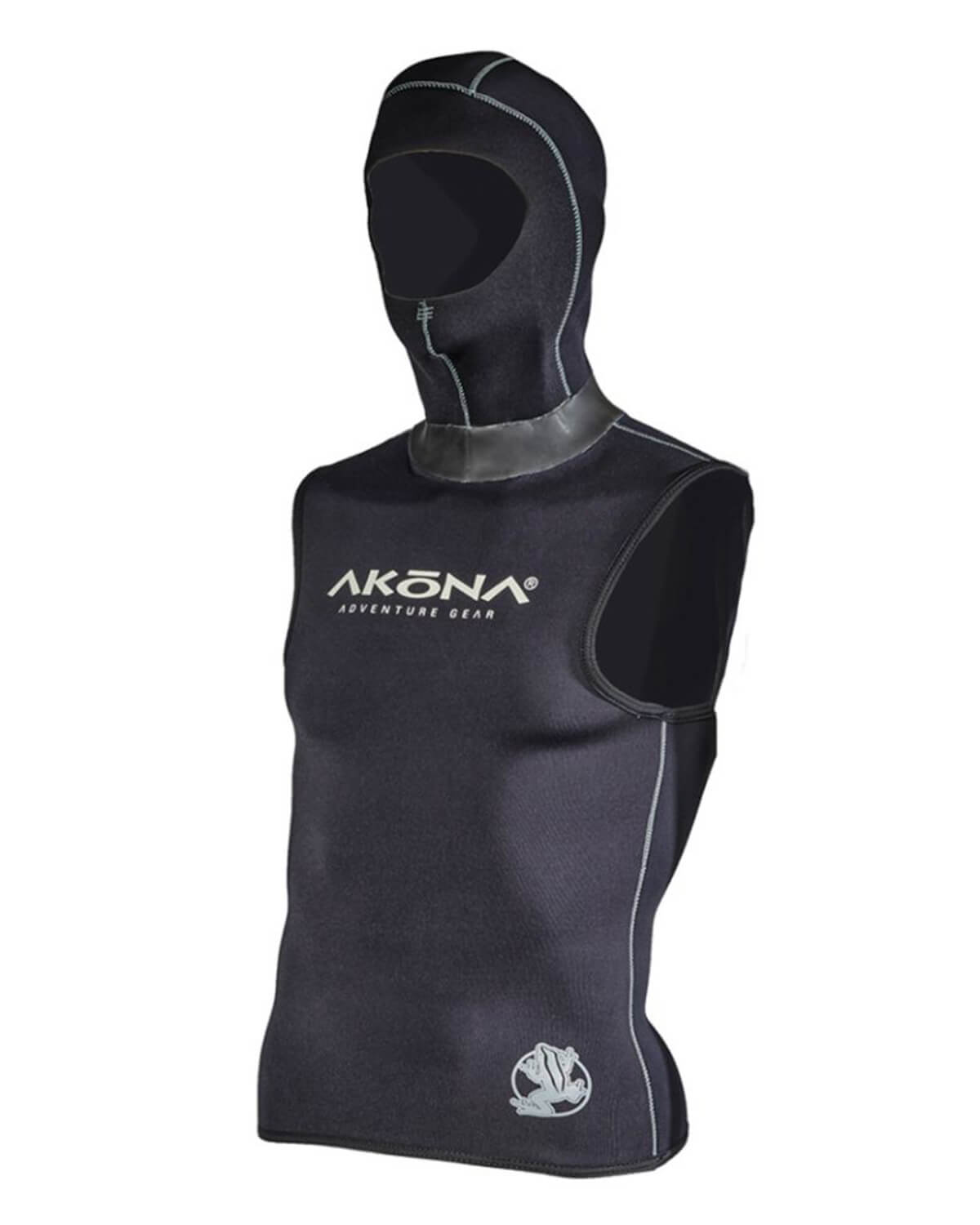 5/3mm Men's AKONA Quantum Stretch Hooded Vest | Wetsuit Wearhouse