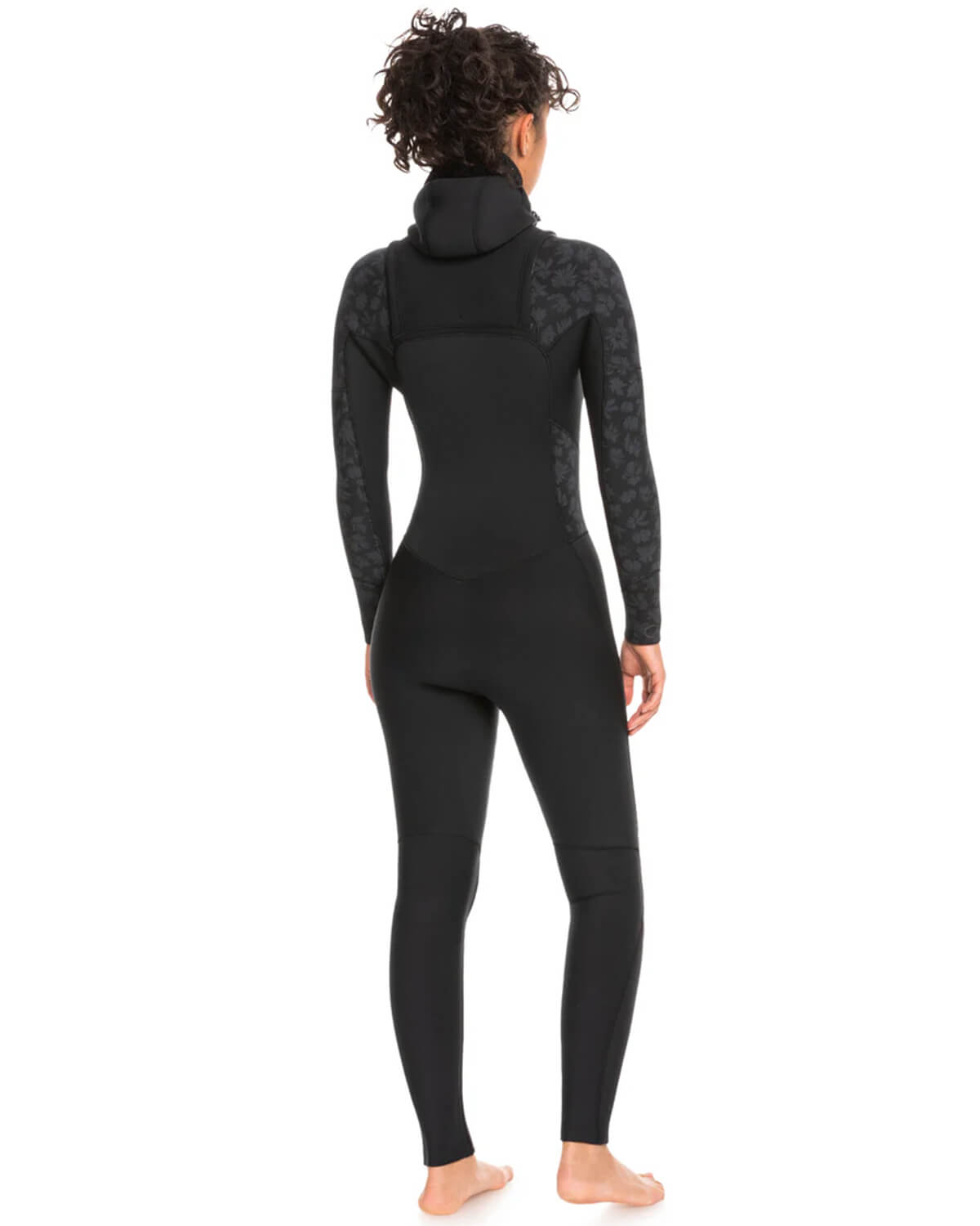 5/4/3mm Women's Roxy SWELL SERIES Hooded Chest Zip Wetsuit