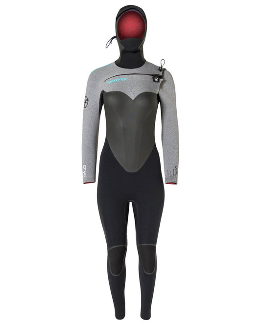 6/5mm Women's HyperFlex VYRL CRYO Hooded Fullsuit