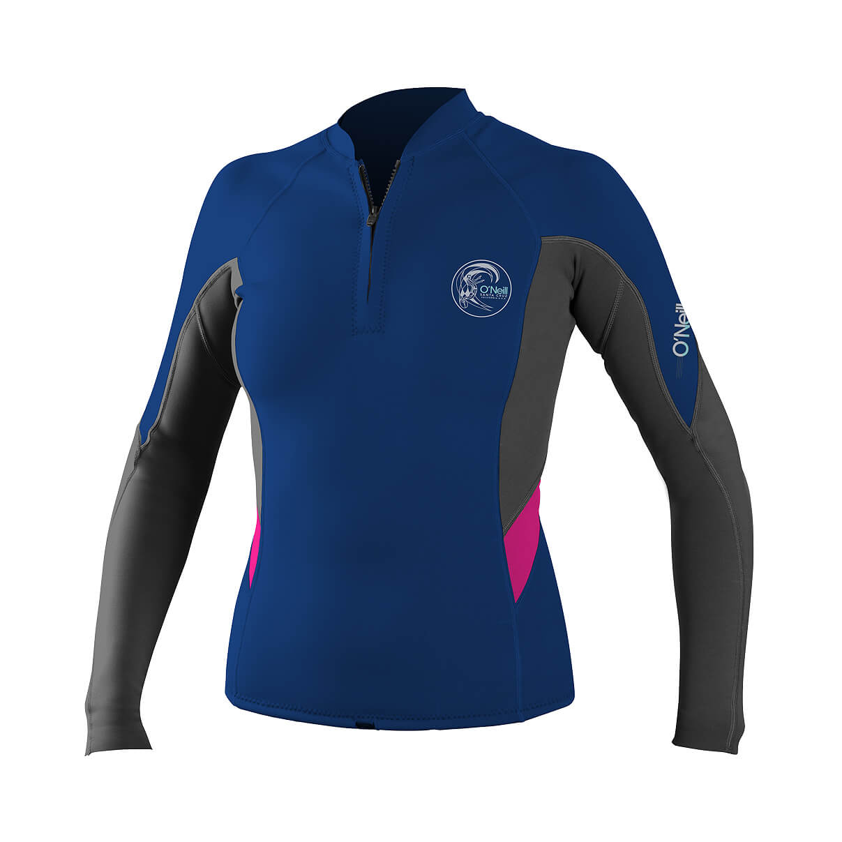 1mm Women's O'Neill BAHIA Front-Zip Wetsuit Jacket