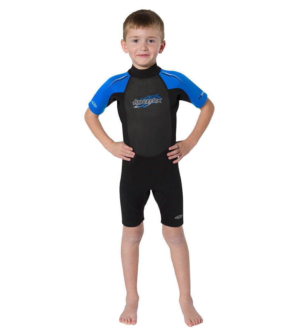 2mm Boys Hyperflex ACCESS Shorty Springsuit – Wetsuit Wearhouse