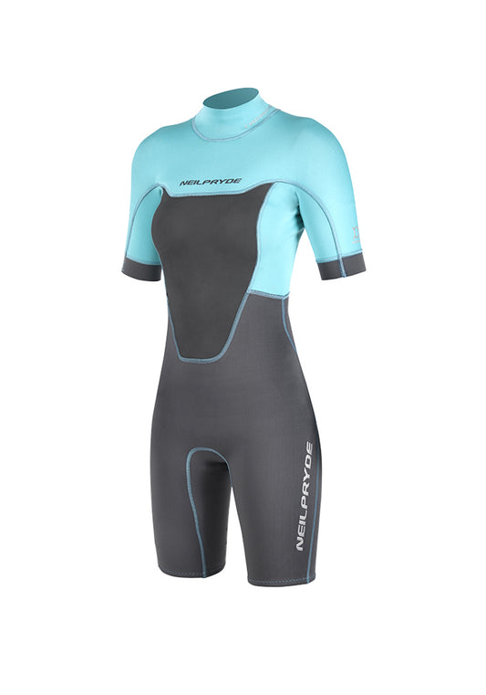 2mm Women's NeilPryde SPARK Shorty Springsuit - 2020