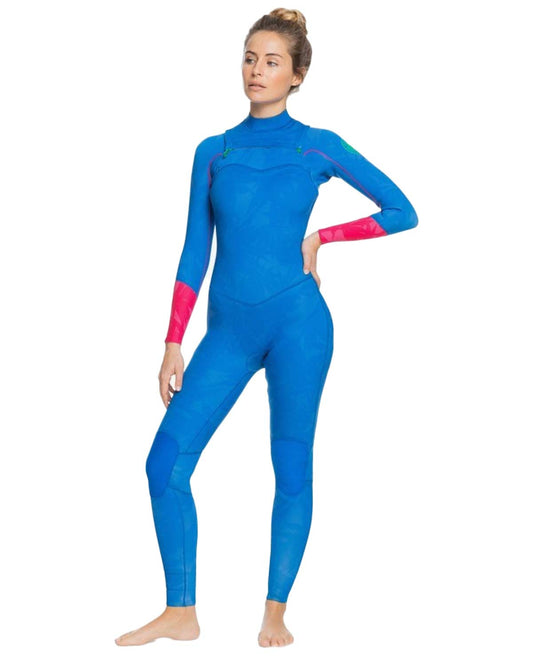 3/2mm Women's Roxy POP SURF Chest Zip Fullsuit