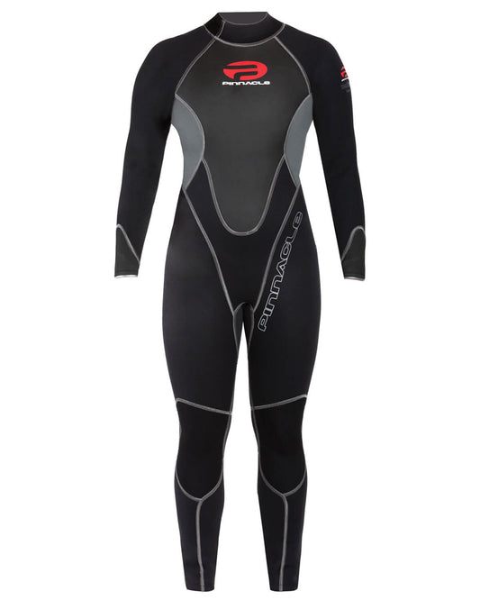 3mm Women's Pinnacle VENTURE Back Zip Wetsuit