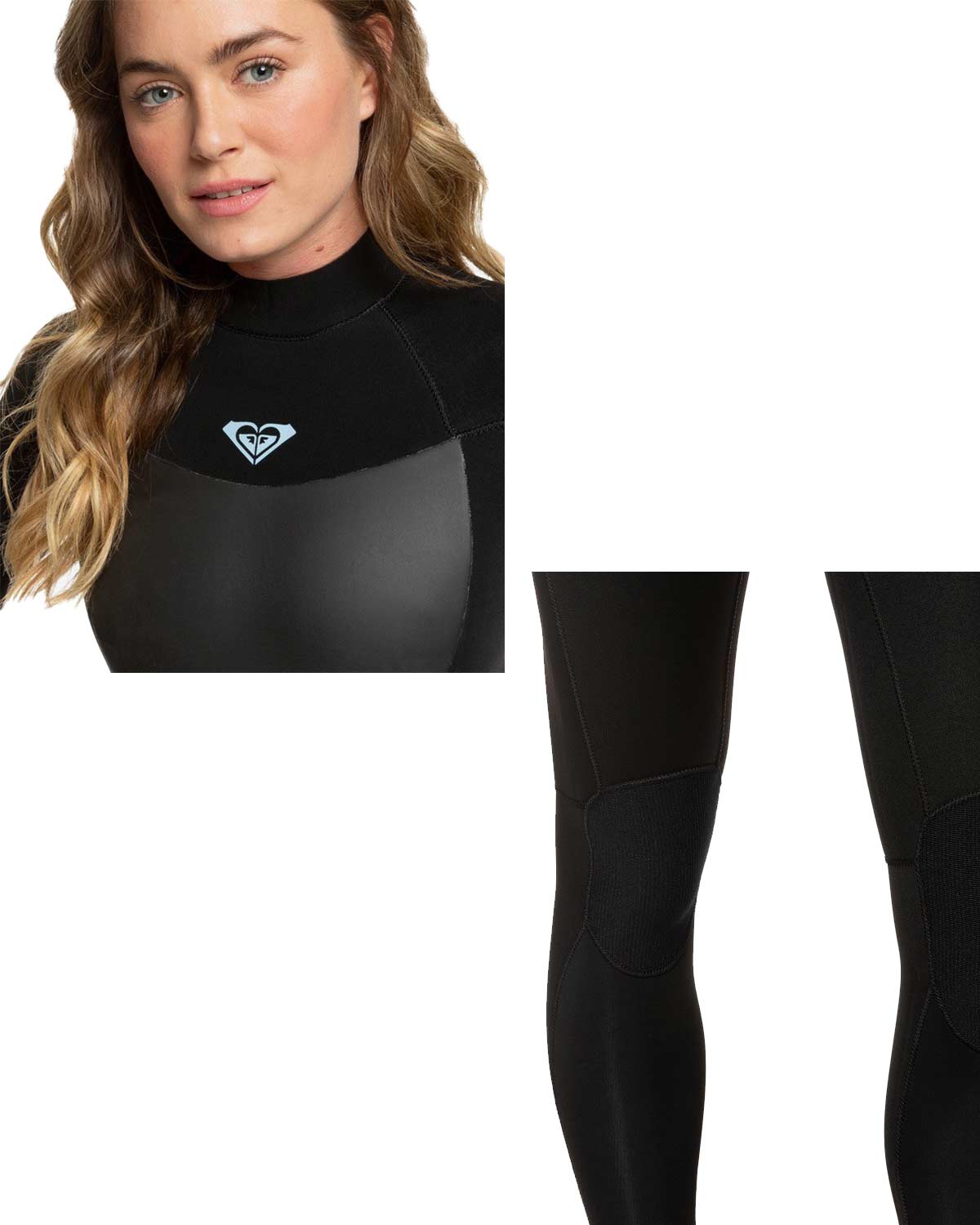 Roxy Womens 5/4/3 Prologue Back Zip GBS Wetsuit - Black | 8T