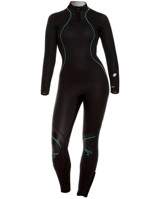 5mm Women's BARE NIXIE ULTRA Back Zip Fullsuit