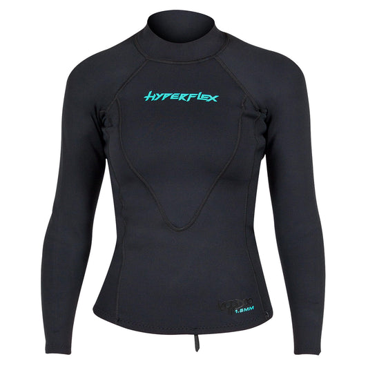 1.5mm Women's HyperFlex VOODOO L/S Wetsuit Top