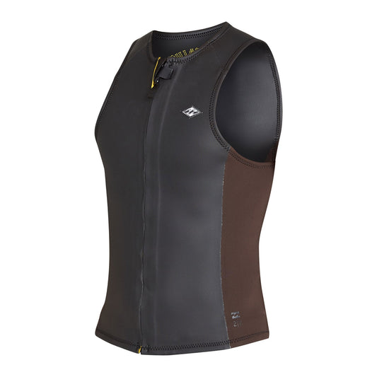 2mm Men's Billabong Revolution Glide Front Zip Vest